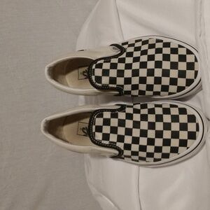 Checkered vans